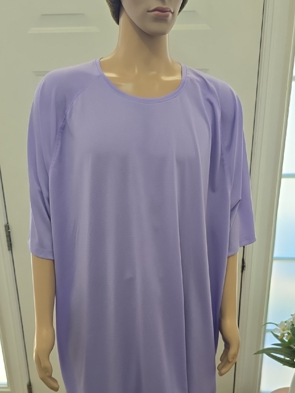 XERSION BRAND MEN'S BIG AND TALL PURPLE ATHLETIC TEE-SHIRT SIZE 3XLT